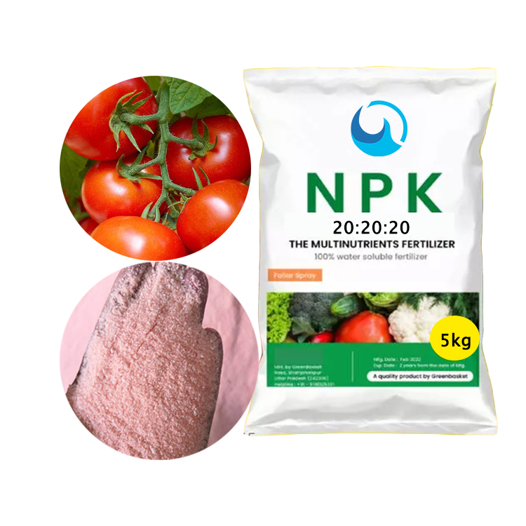 Agricultural Foliar 100% Water Soluble Fertilizer NPK